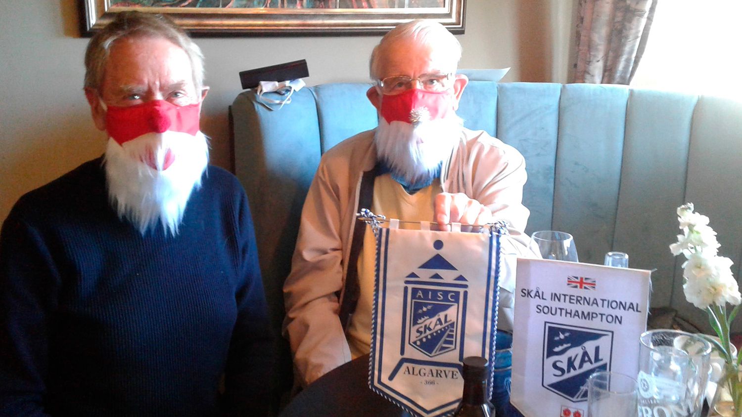 Skål International Southampton Club President Dieter Schlieben and Brian Chambers. Skål International Southampton Club President Dieter Schlieben and Brian Chambers.